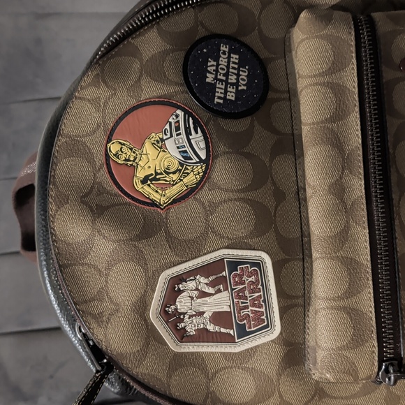 Coach Star Wars Leather Backpack.  So Cool main image 5